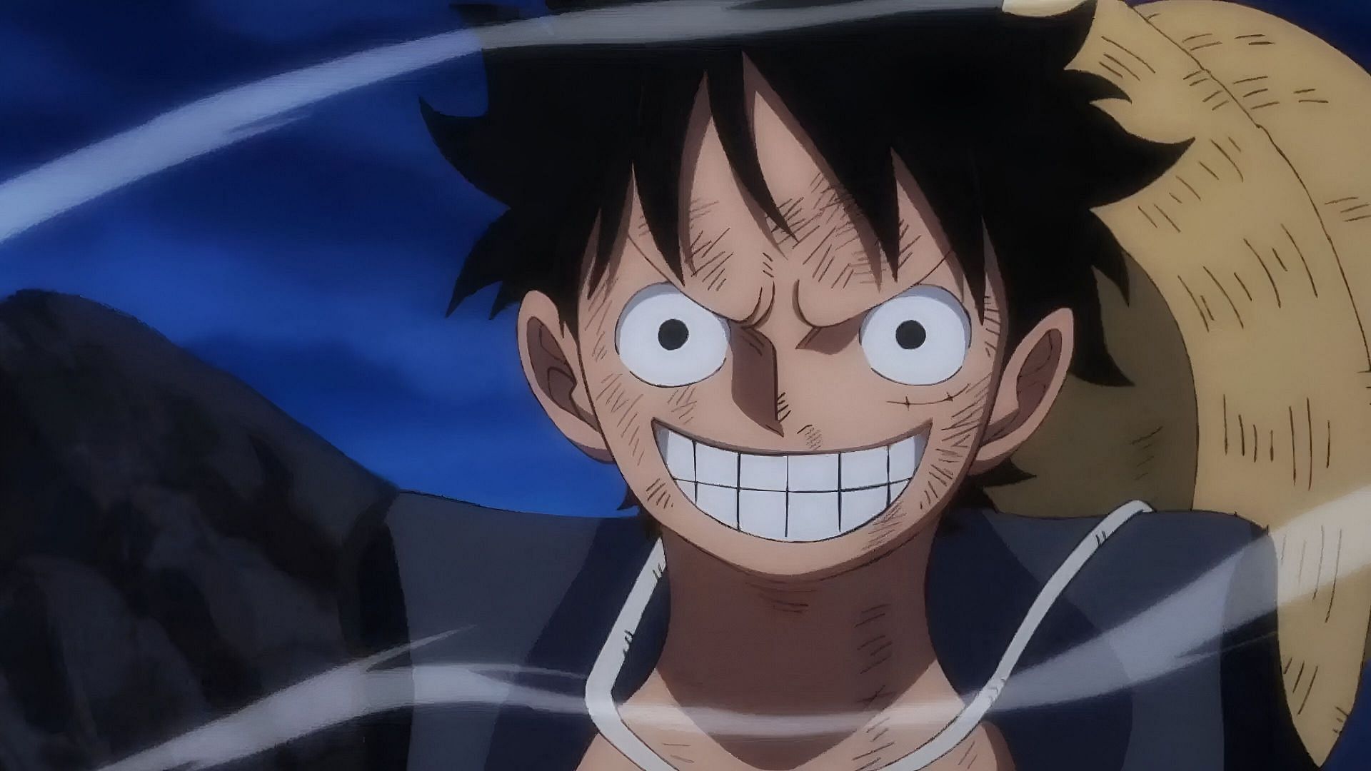 Monkey D Luffy as seen in the anime (Image via Toei Animation)