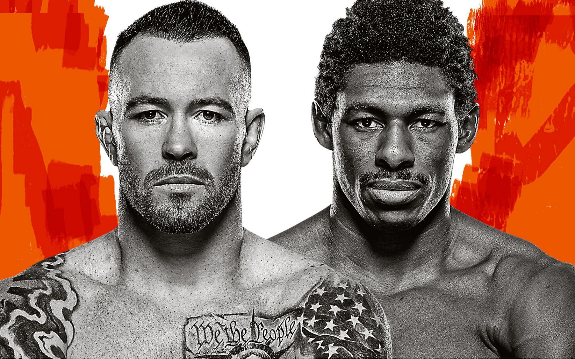 Colby Covington (left) has some strong words for Joaquin Buckley (right). [Image courtesy: ufc.com]