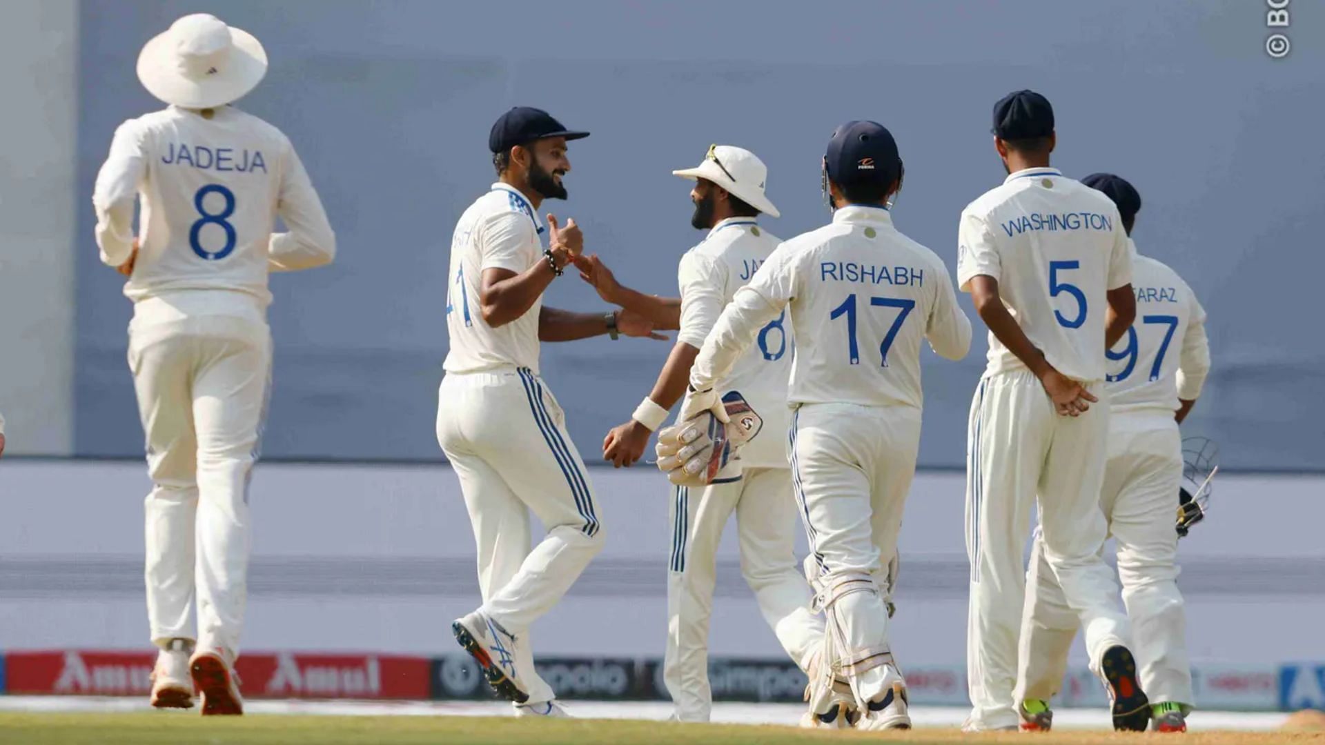 Team India [Image credits:BCCI]