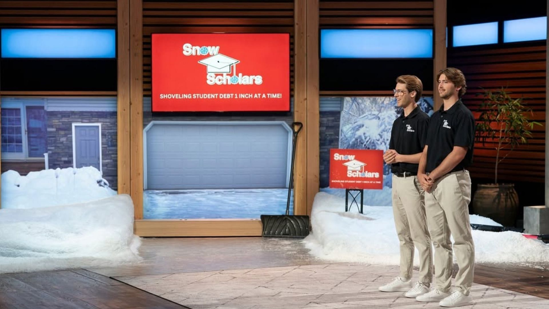 Snow Scholars in Shark Tank (Image source via Instagram @sharktankabc)