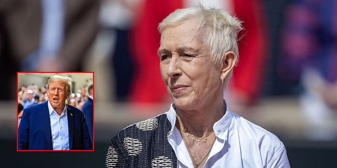 Martina Navratilova criticizes Donald Trump for selling merchandise, dismisses claims about his refused salary by citing his 'billions on the side'
