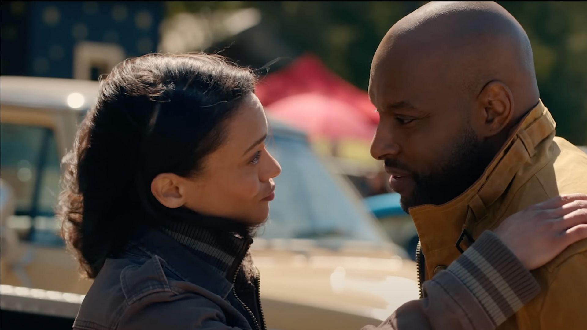 Kaia and Preacher&#039;s budding romance will be an important storyline in season 7 (Image via @Netflix/YouTube)