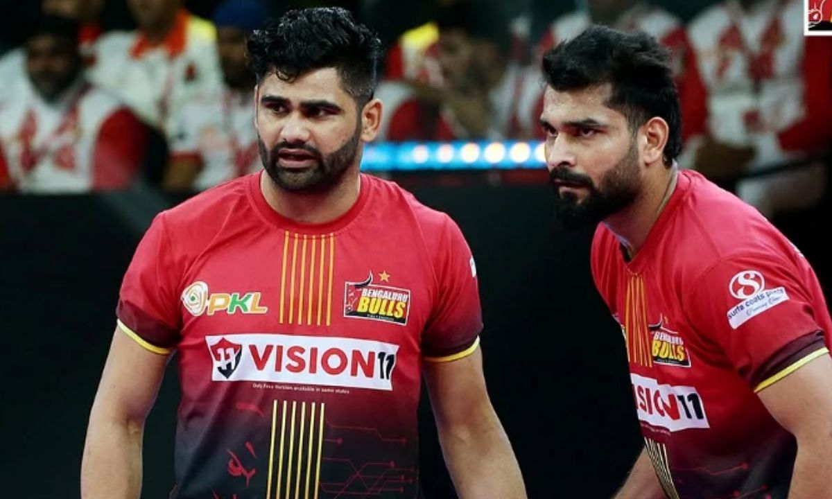 परदीप नरवाल की टीम टूर्नामेंट से बाहर (Photo Credit - Instagram/bengalurubullsofficial)