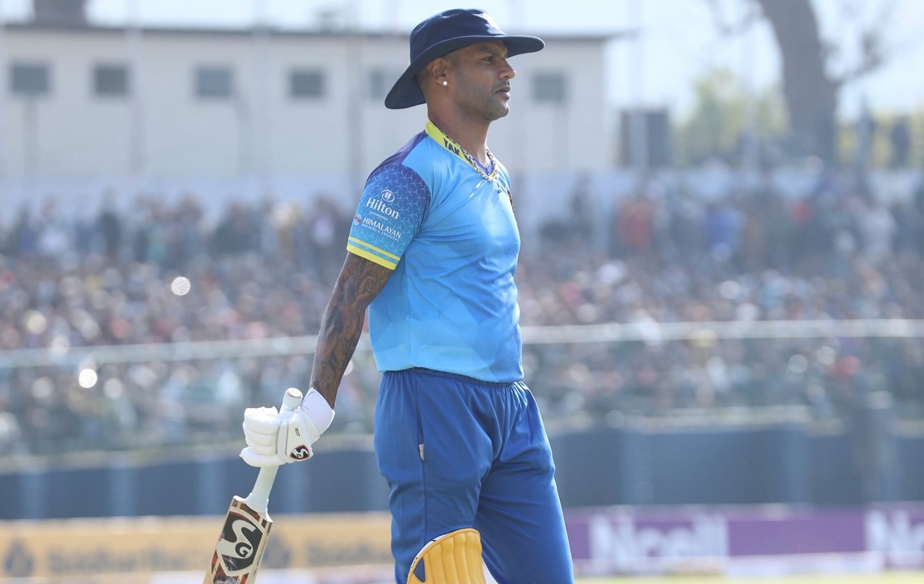 Shikhar Dhawan scored 136 runs from four matches in Nepal Premier League. (Pic: Instagram/shikhardofficial)