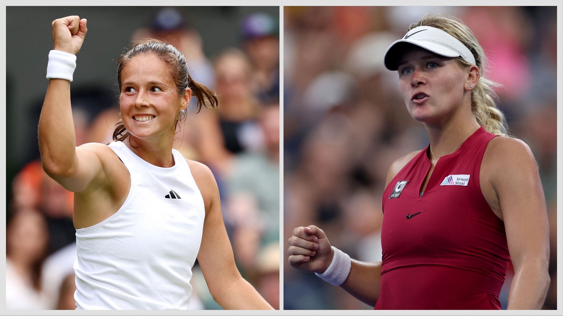 Daria Kasatkina vs Peyton Stearns - Image Source: Getty 