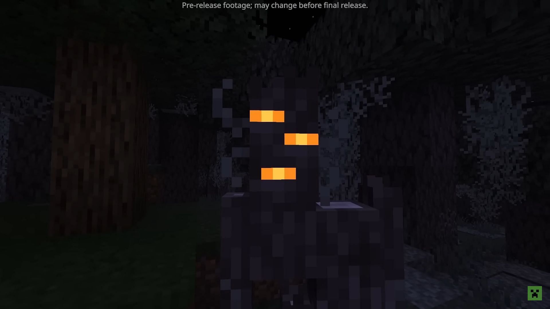 The Creaking is one of the most unique mobs (Image via Mojang Studios)