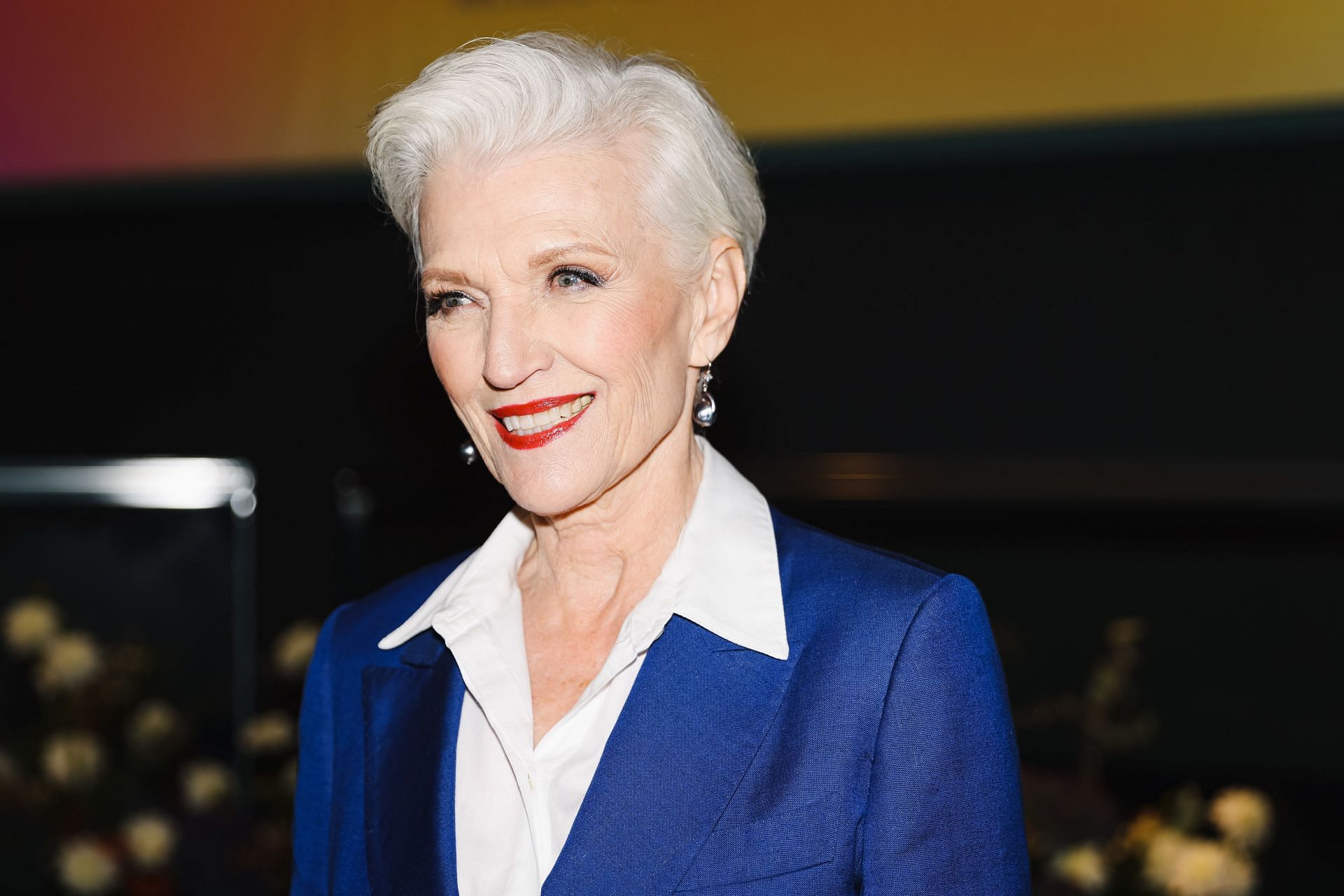 Maye Musk Attends A Lectio Magistralis At UniSR Universit&agrave; Vita Salute San Raffaele In Milan - Source: Getty