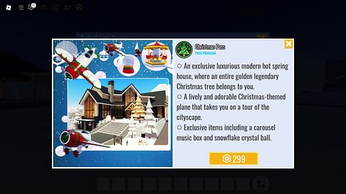 The Christmas Pass (Image via Roblox)