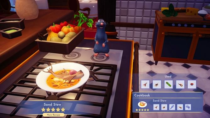 How to make Sand Stew in Disney Dreamlight Valley