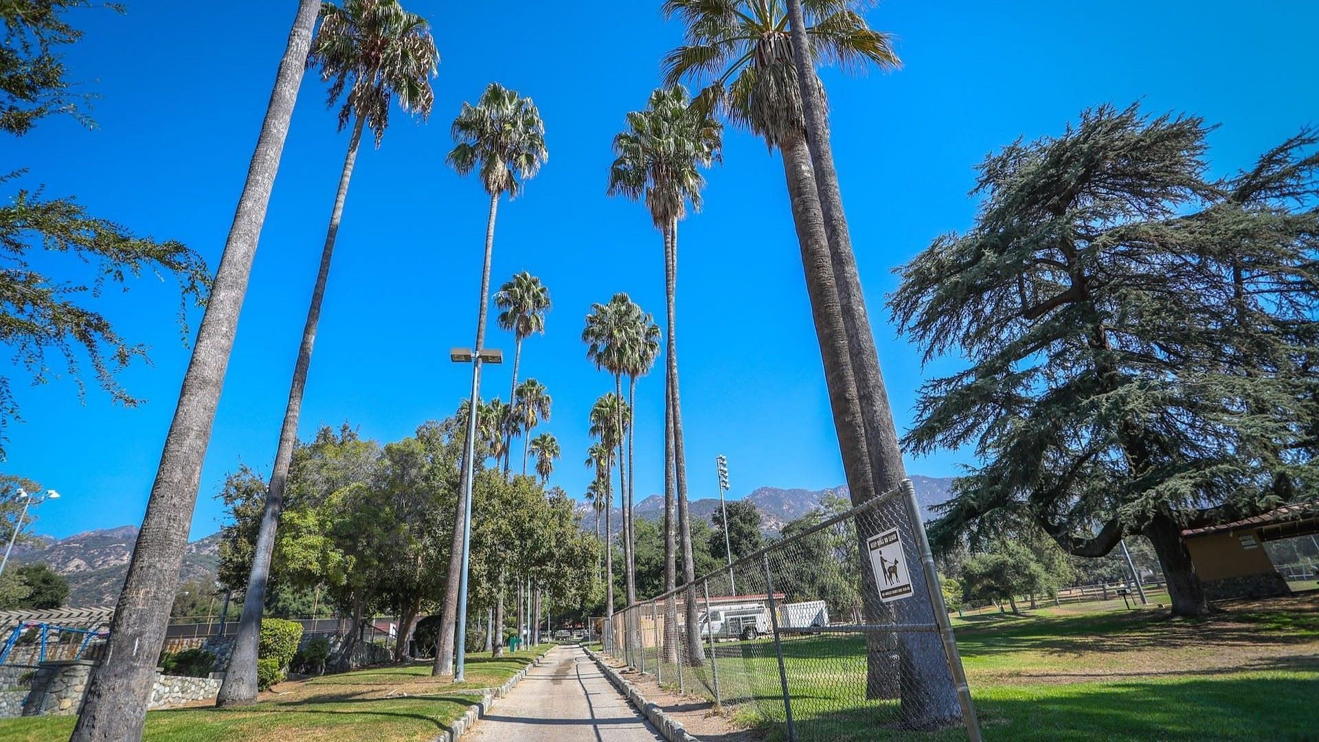 An image of Charles S. Farnsworth Park in Altadena (Image via LA County Parks)