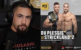 Robert Whittaker shares prediction for Dricus du Plessis vs. Sean Strickland rematch