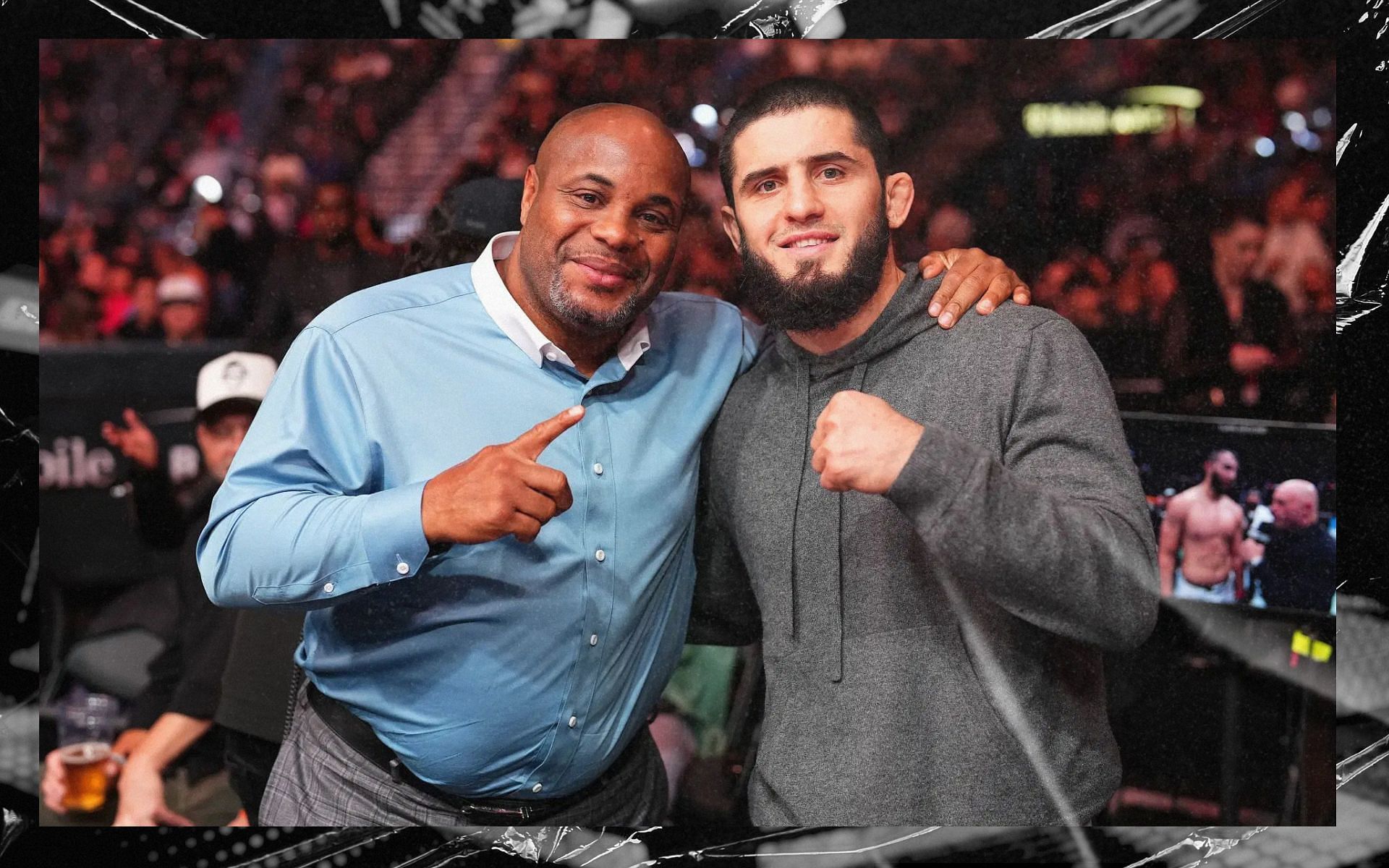 AKA teammate accused Daniel Cormier (left) of false claims involving Islam Makhachev (right). [Images courtesy: Getty Images]