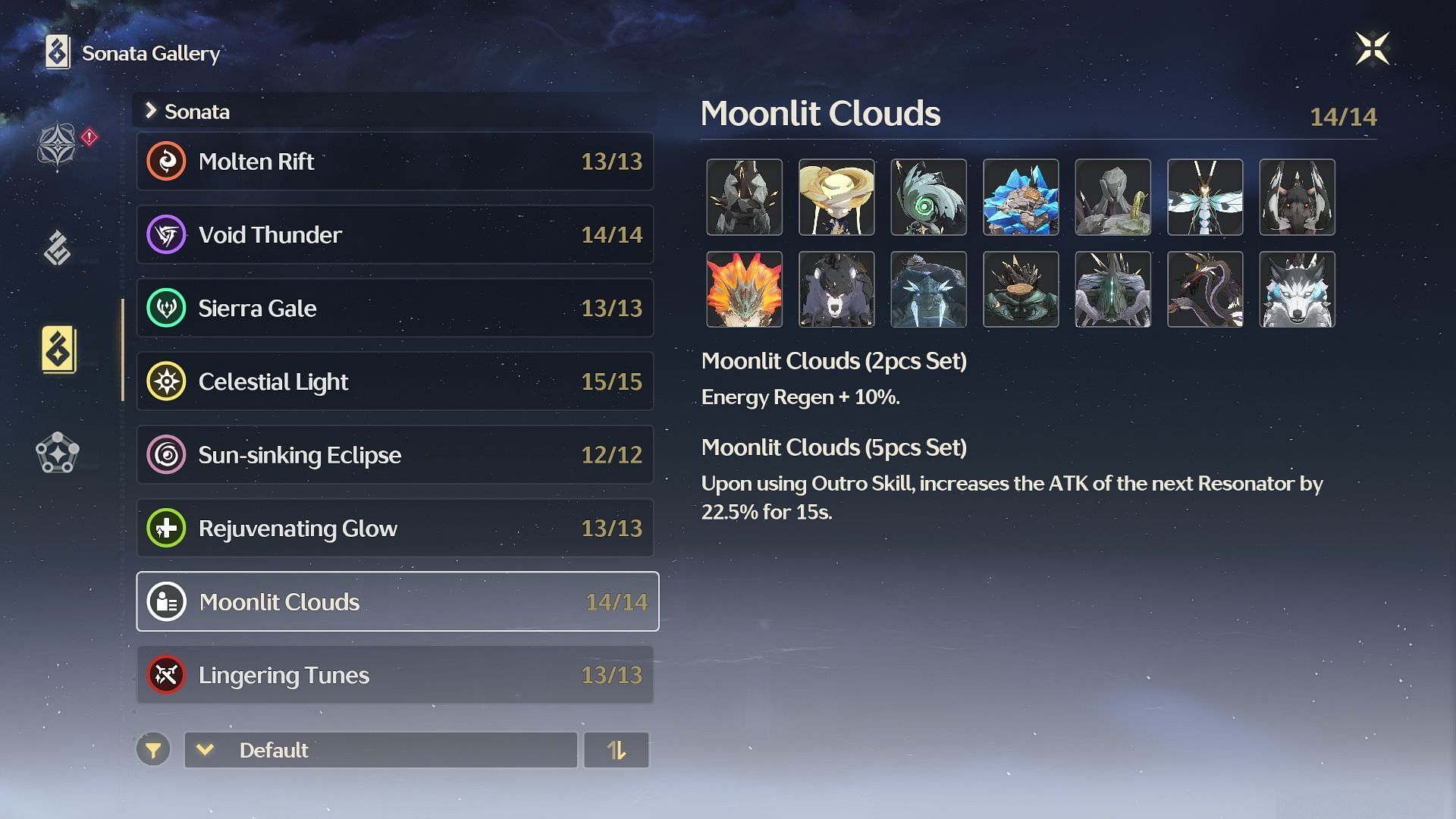 Moonlit Clouds (Image via Kuro Games)