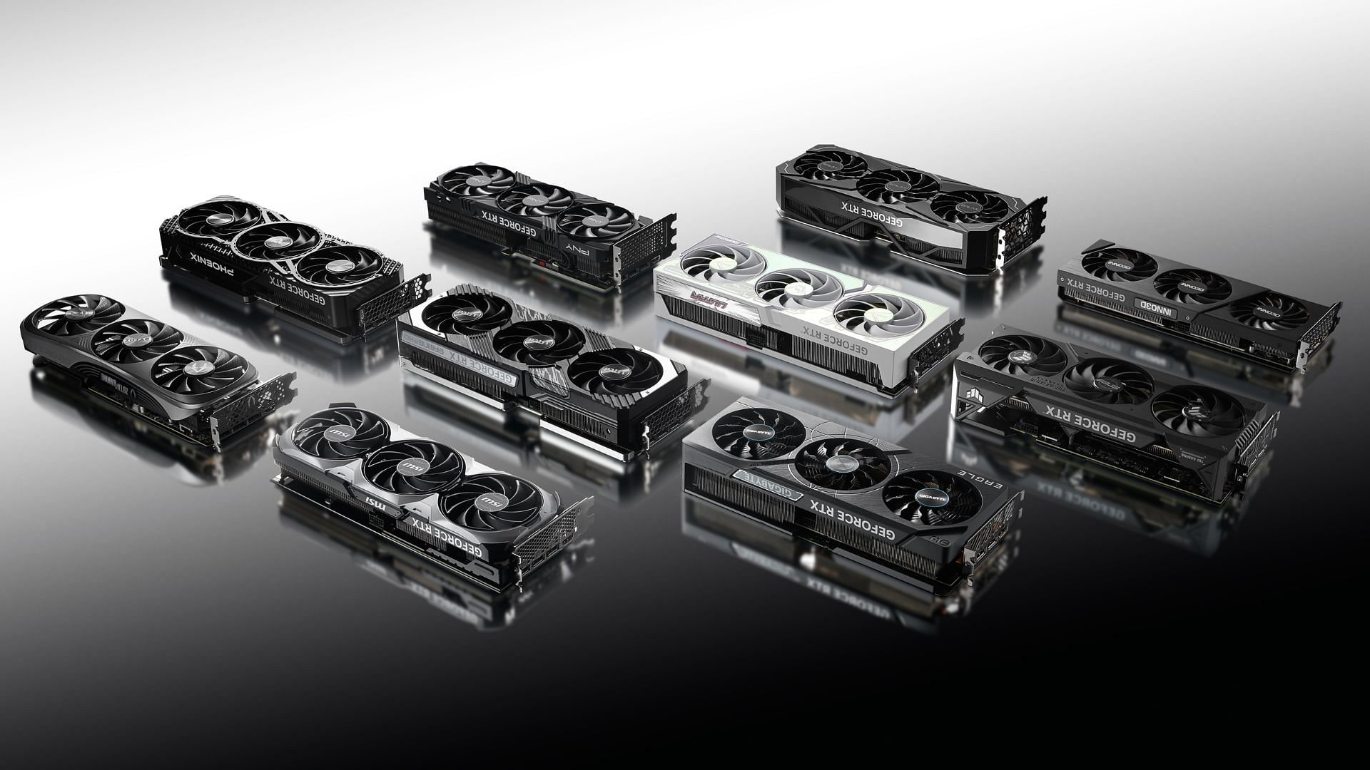 The Nvidia RTX 5070 Ti GPUs will likely be introduced at CES 2025 (Image via Nvidia)