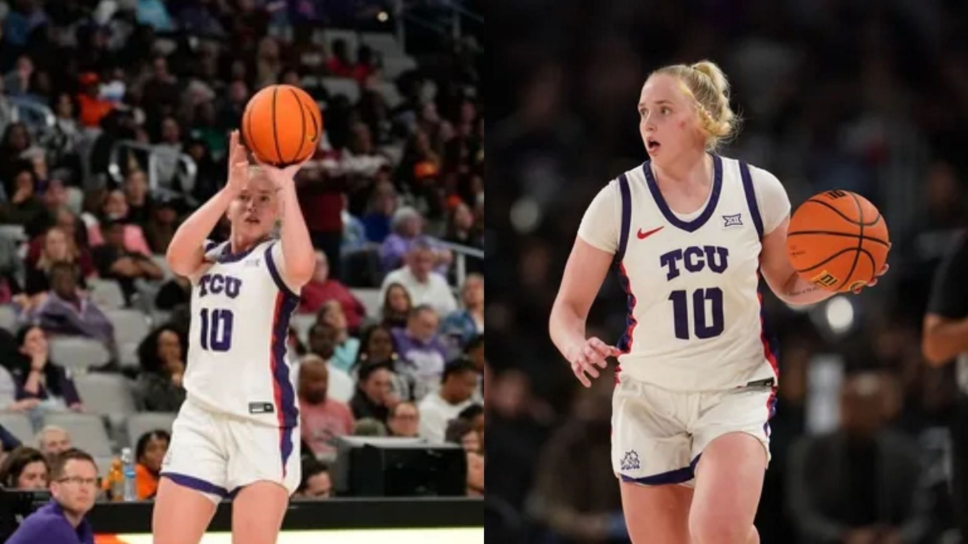 Hailey Van Lith finished with 15 points, two rebounds and eight assists to help TCU beat Samford (Image Source: IMAGN)