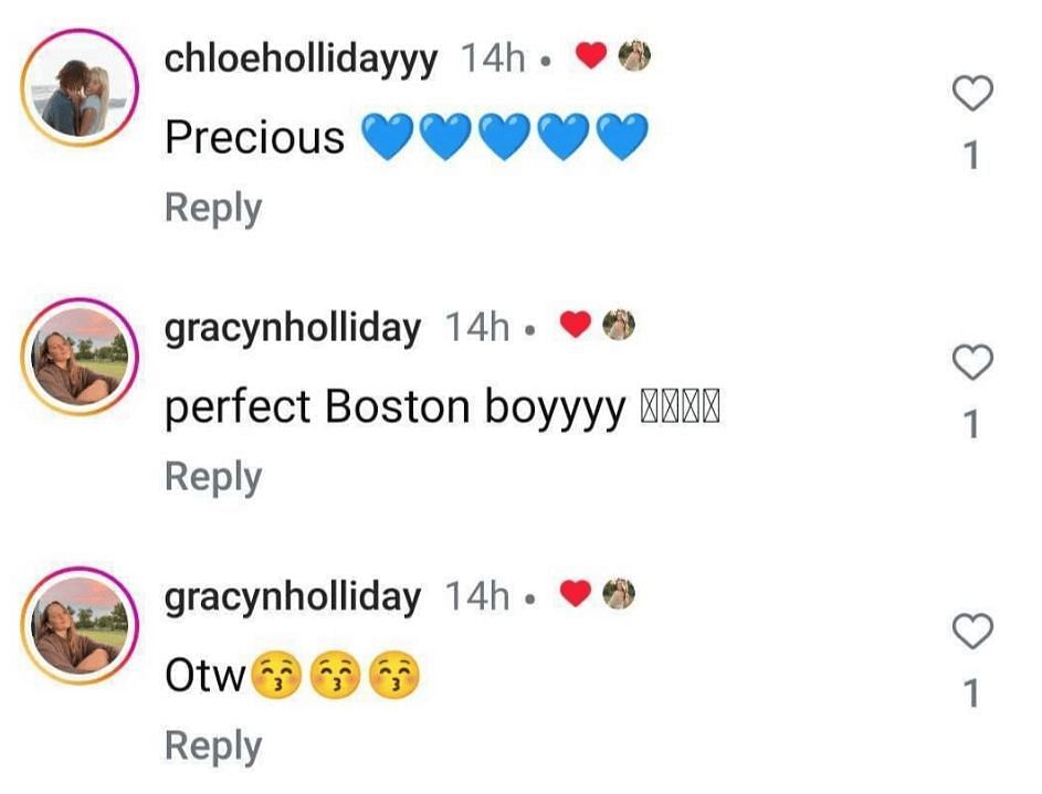 Jackson Holliday S Wife Chloe And Sister Gracyn Send Heartfelt Messages To Newborn Boston Jack