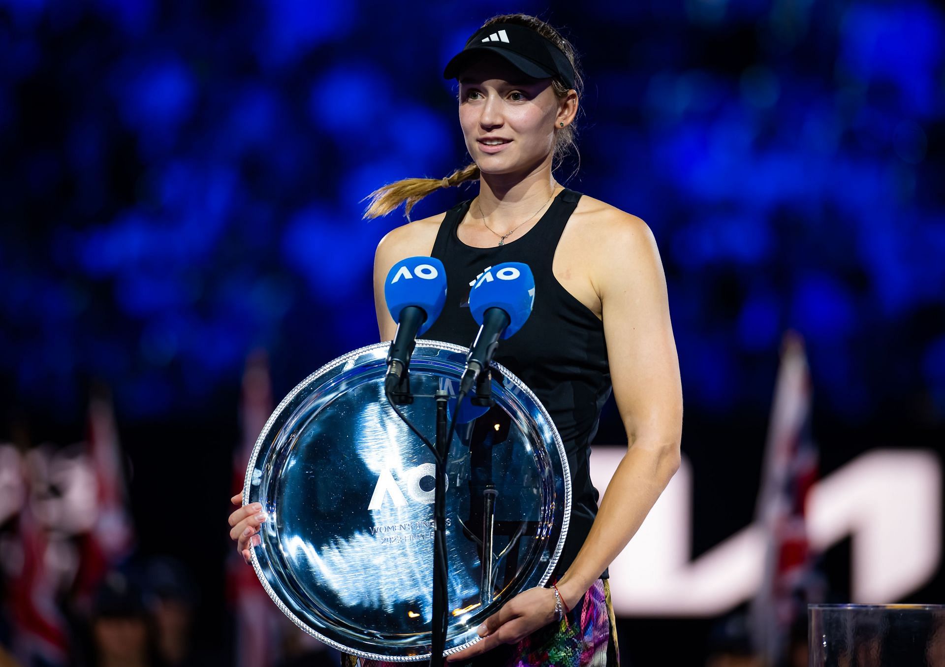 Elena Rybakina at the 2023 Australian Open [Image Source: Getty Images]