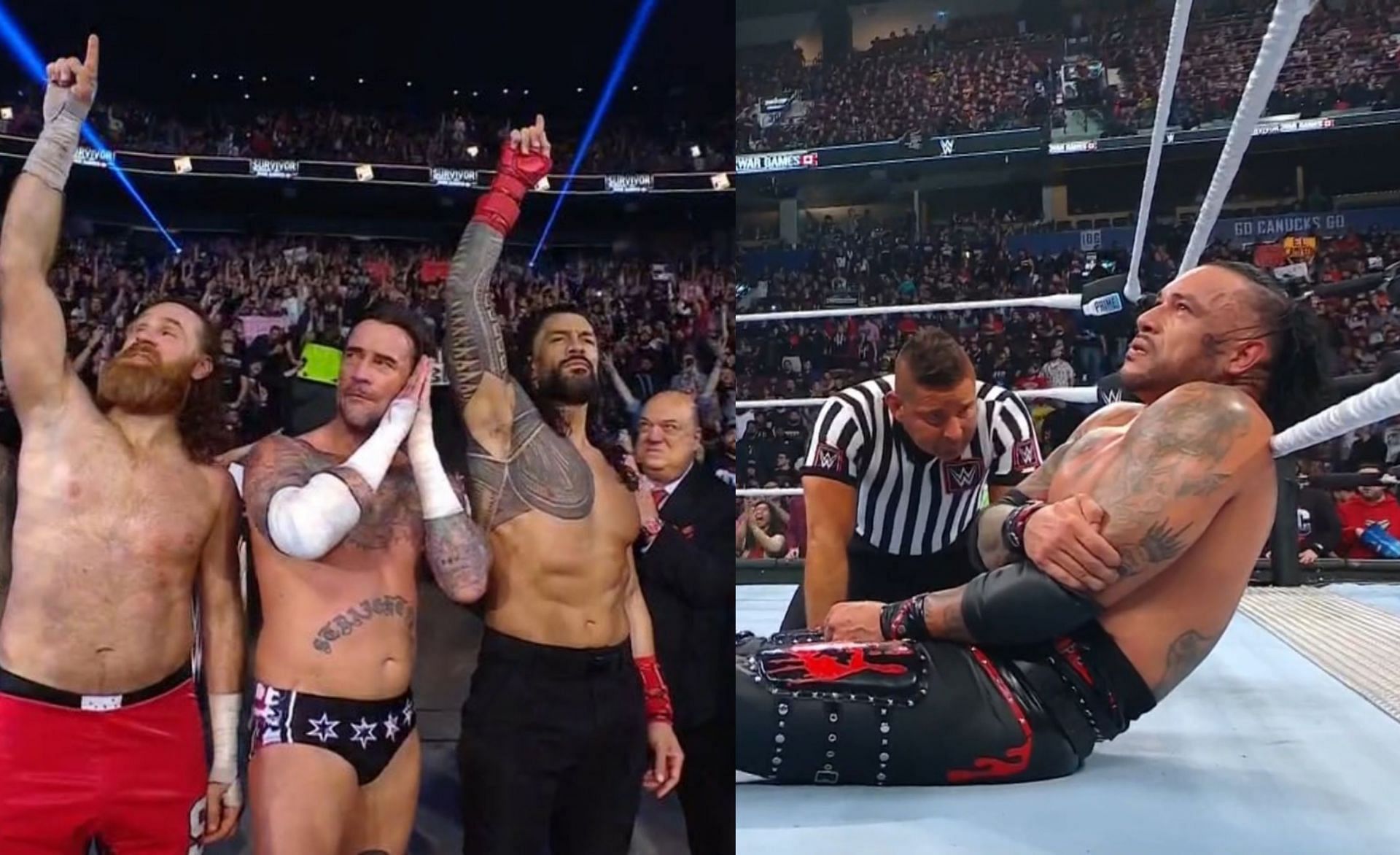 WWE Survivor Series में काफी कुछ हुआ (Photo: WWE India X &amp; SK Wrestling X)