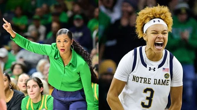 Notre Dame coach Niele Ivey "confident" she would dominate Hannah Hidalgo in 1-on-1 during her prime days
