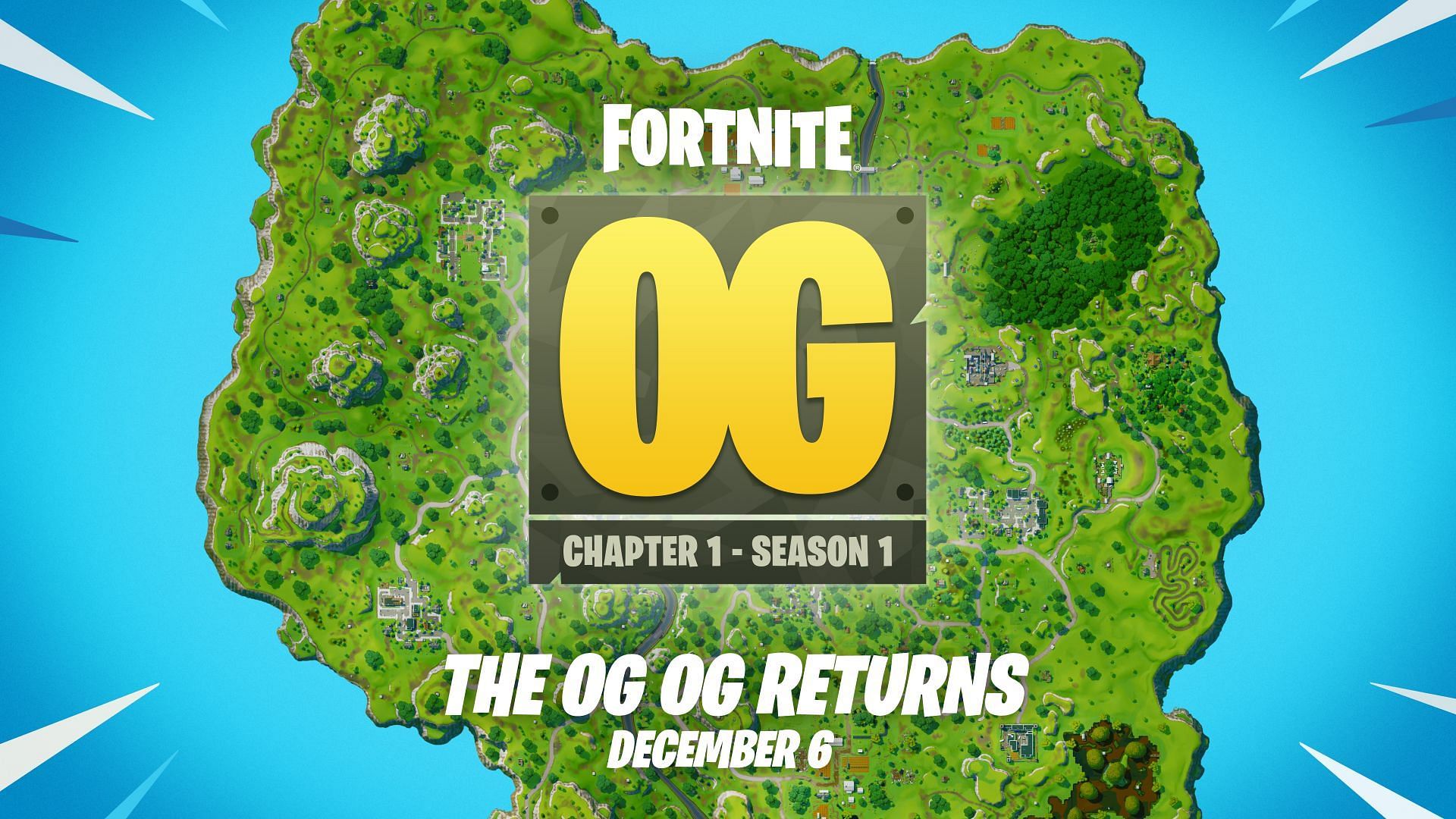 Fortnite OG Chapter 1 Season 1 Battle Pass rewards (Image via Epic Games)