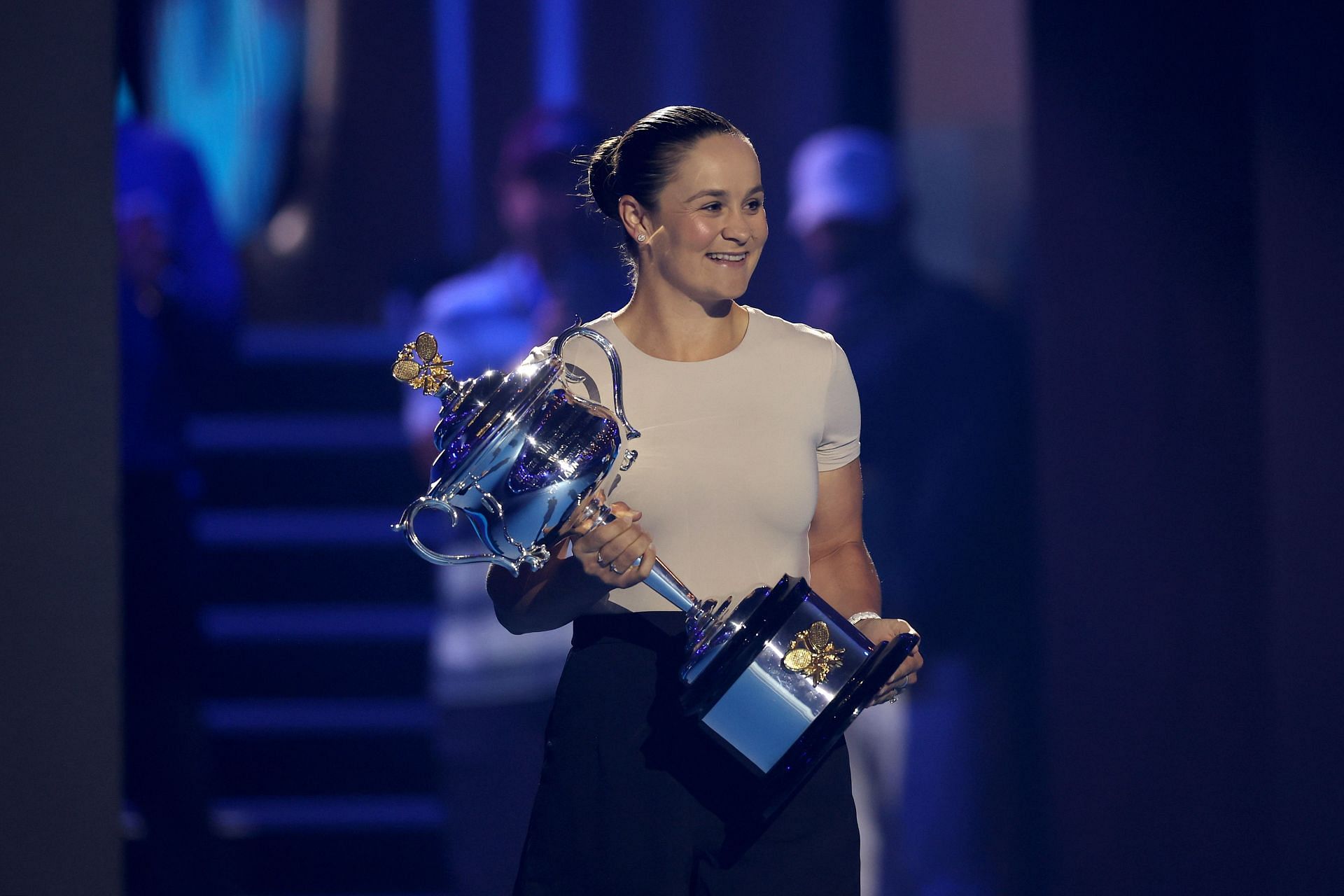 Ashleigh Barty bid goodbye to the sport after winning her first Slam in her home country - Source: Getty