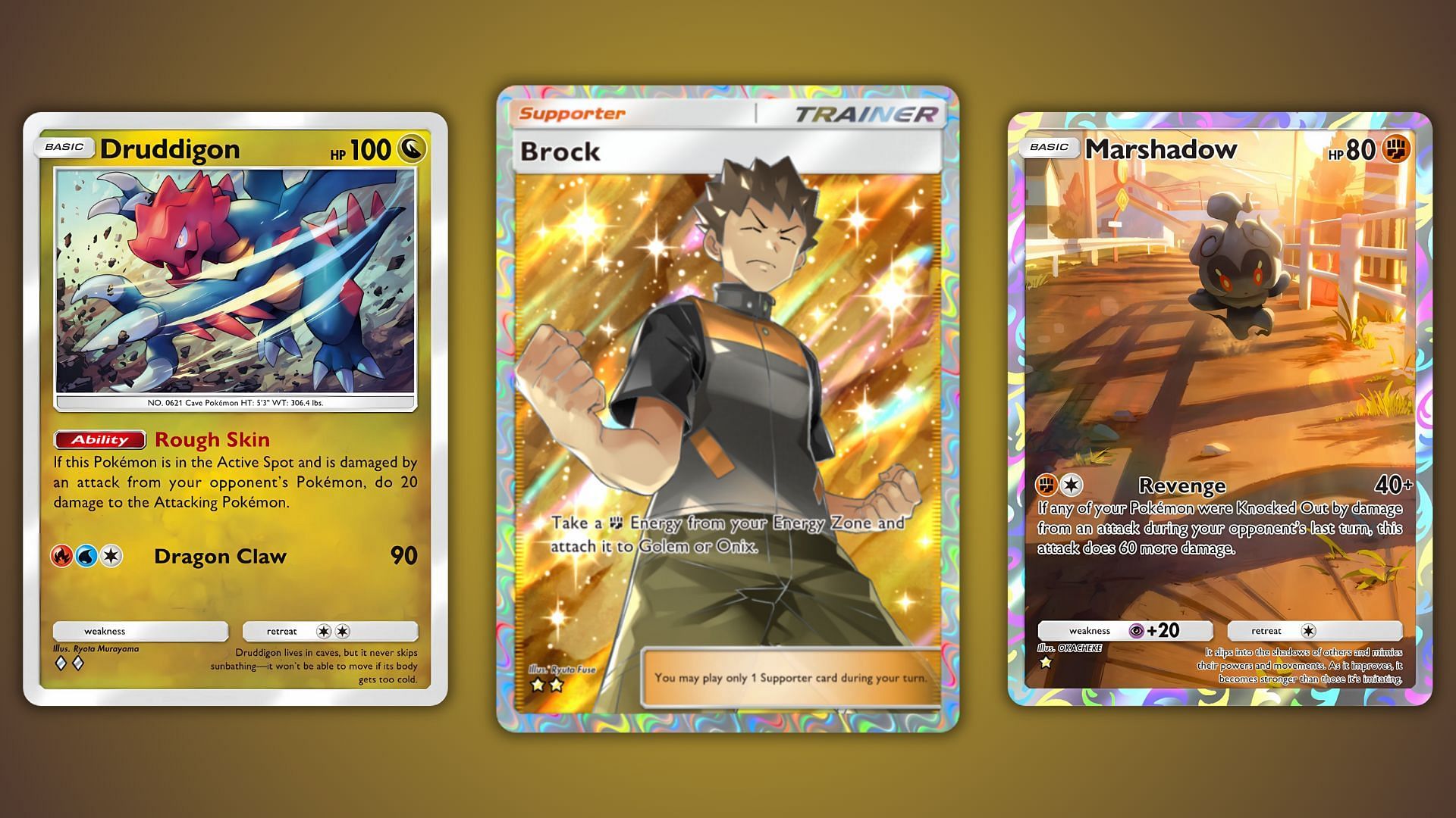 All key supporting cards for this deck (Image via The Pokemon Company)