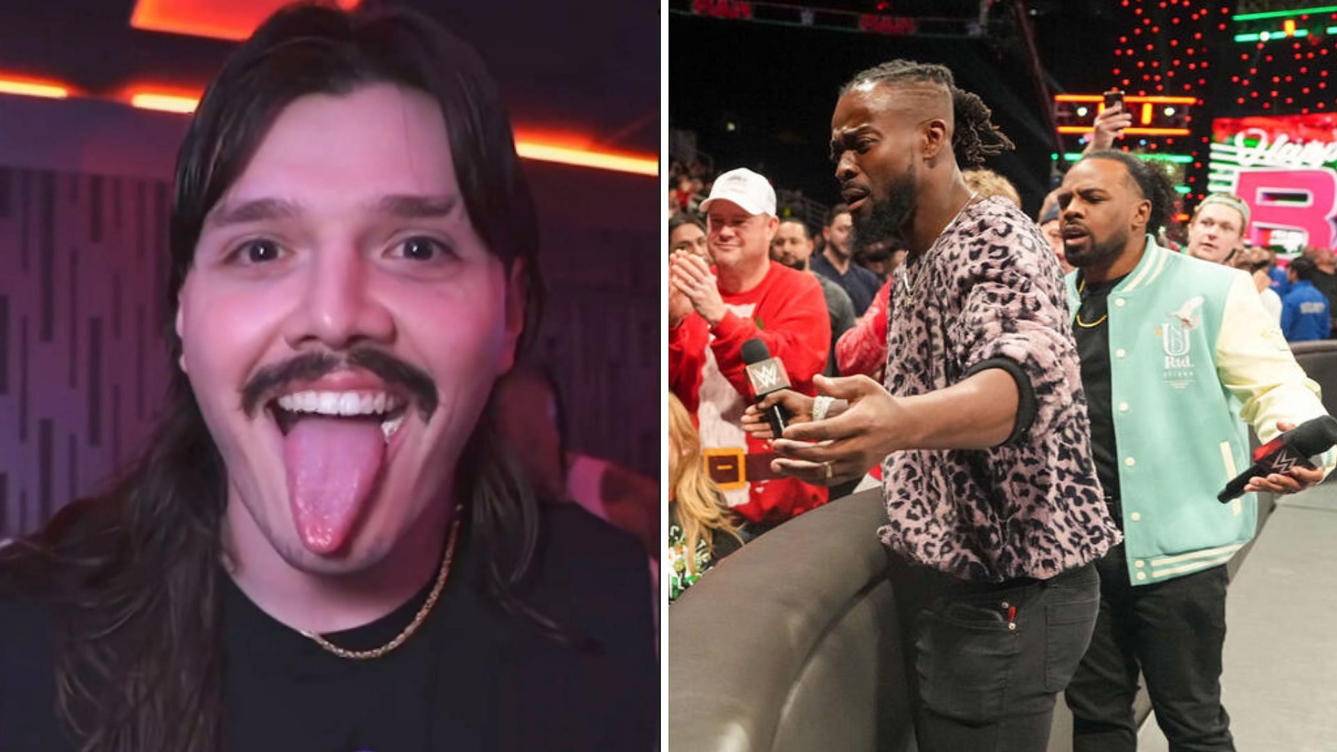 Dominik Mysterio (left) and The New Day (right) [Image credits: star