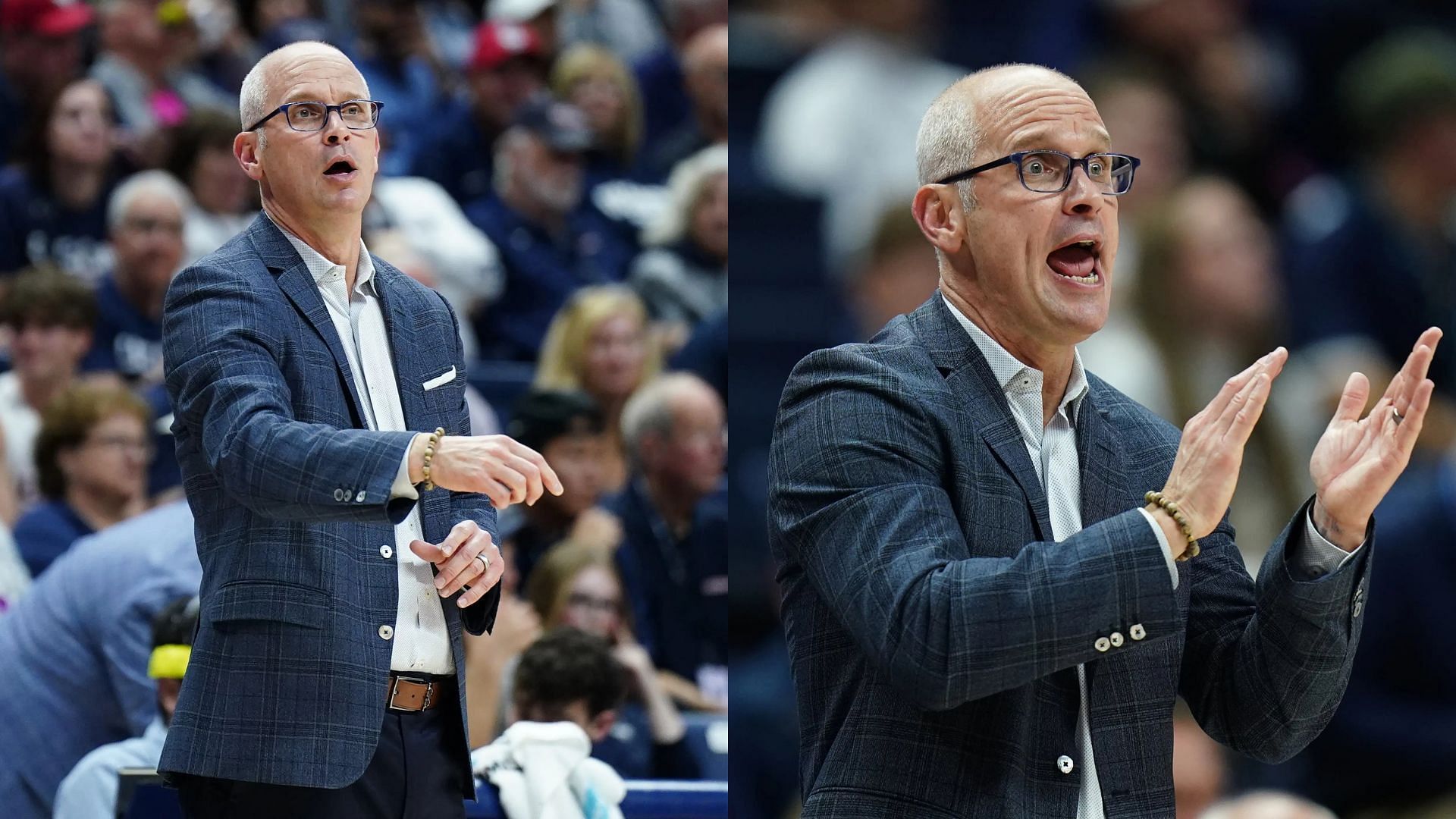 UConn head coach Dan Hurley