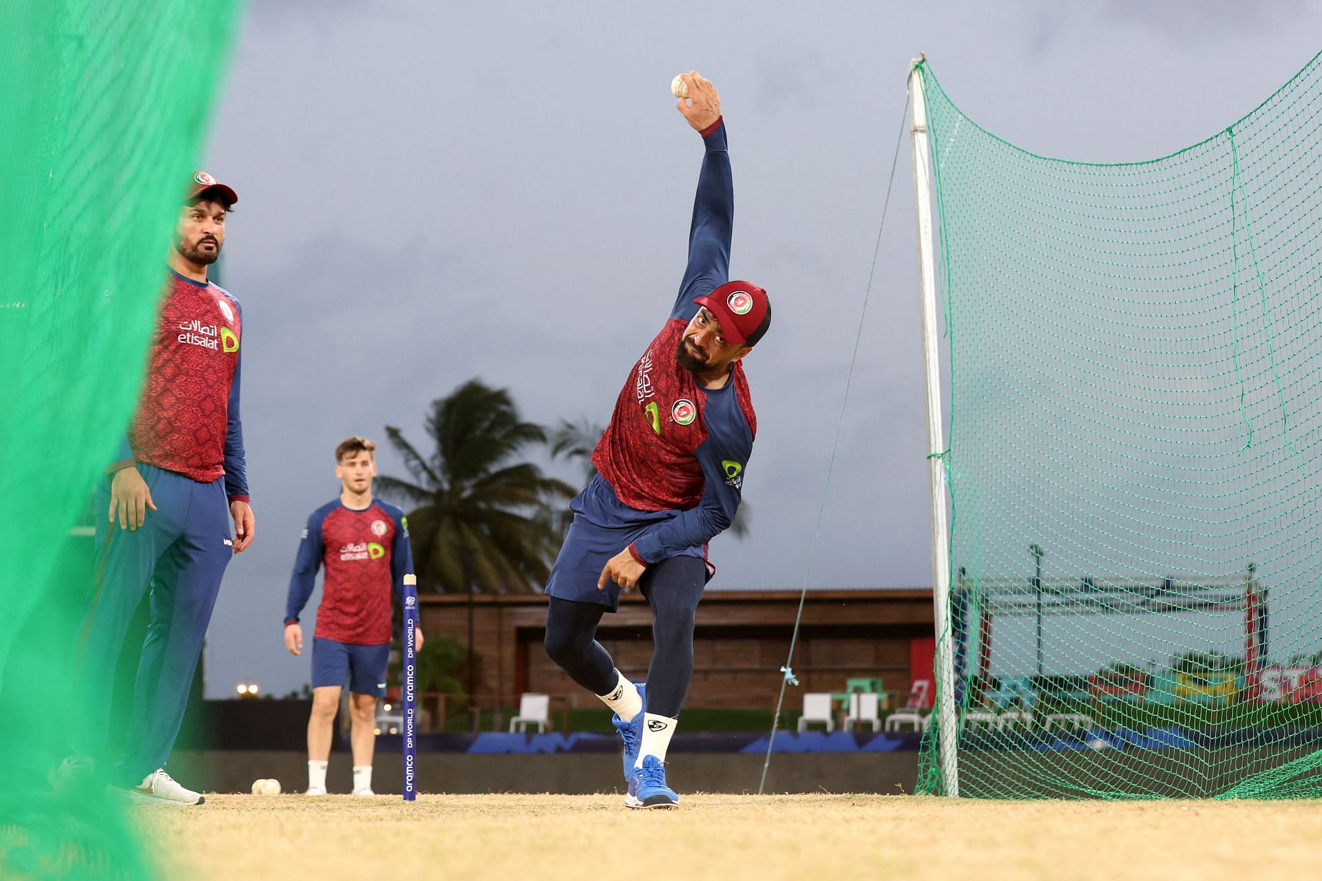 Afghanistan &amp; Australia Net Sessions: Super Eight - ICC Men