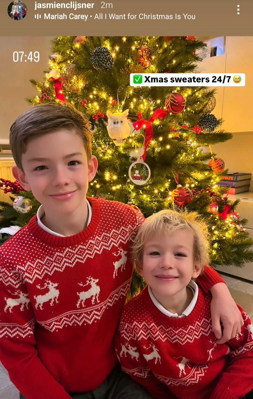 Wim Fissette&#039;s kids, via Instagram.