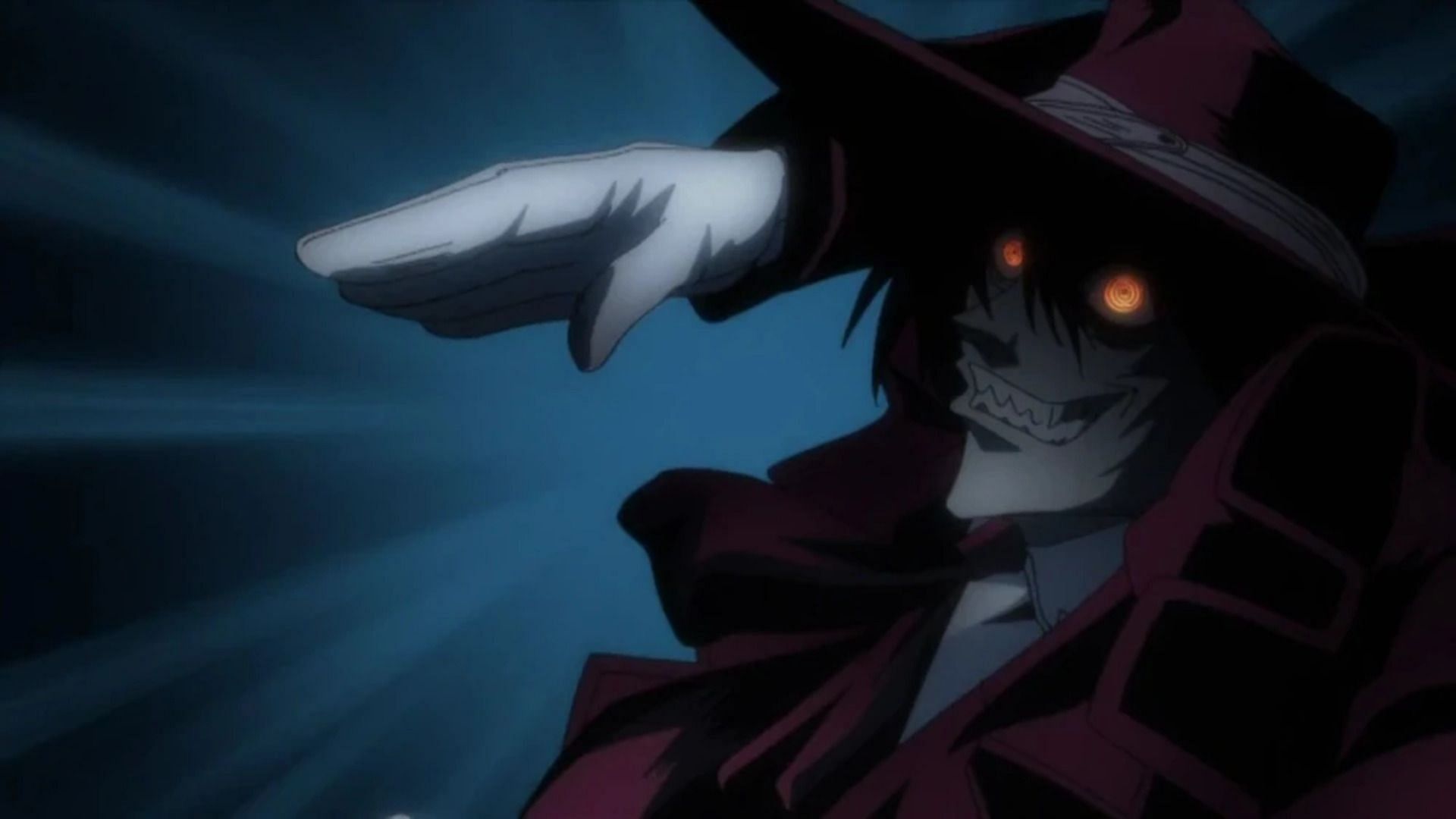 Alucard as seen in Hellsing Ultimate (Image via Madhouse)