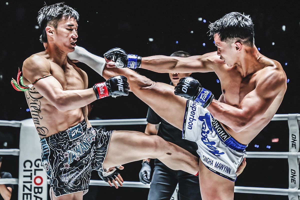 Tawanchai (left) Superbon (right) [Photo via ONE Championship]