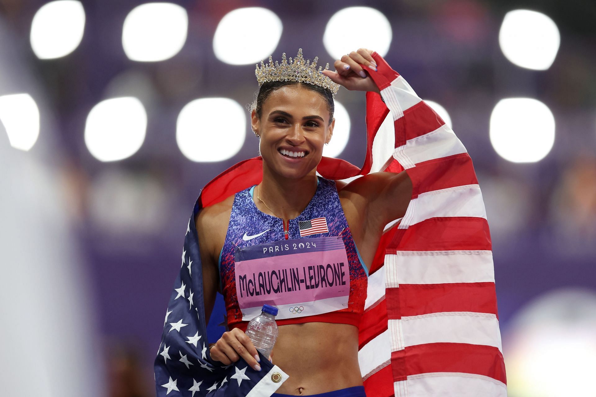 Sydney McLaughlin-Levrone at Paris Olympics. PHOTO: Getty Images