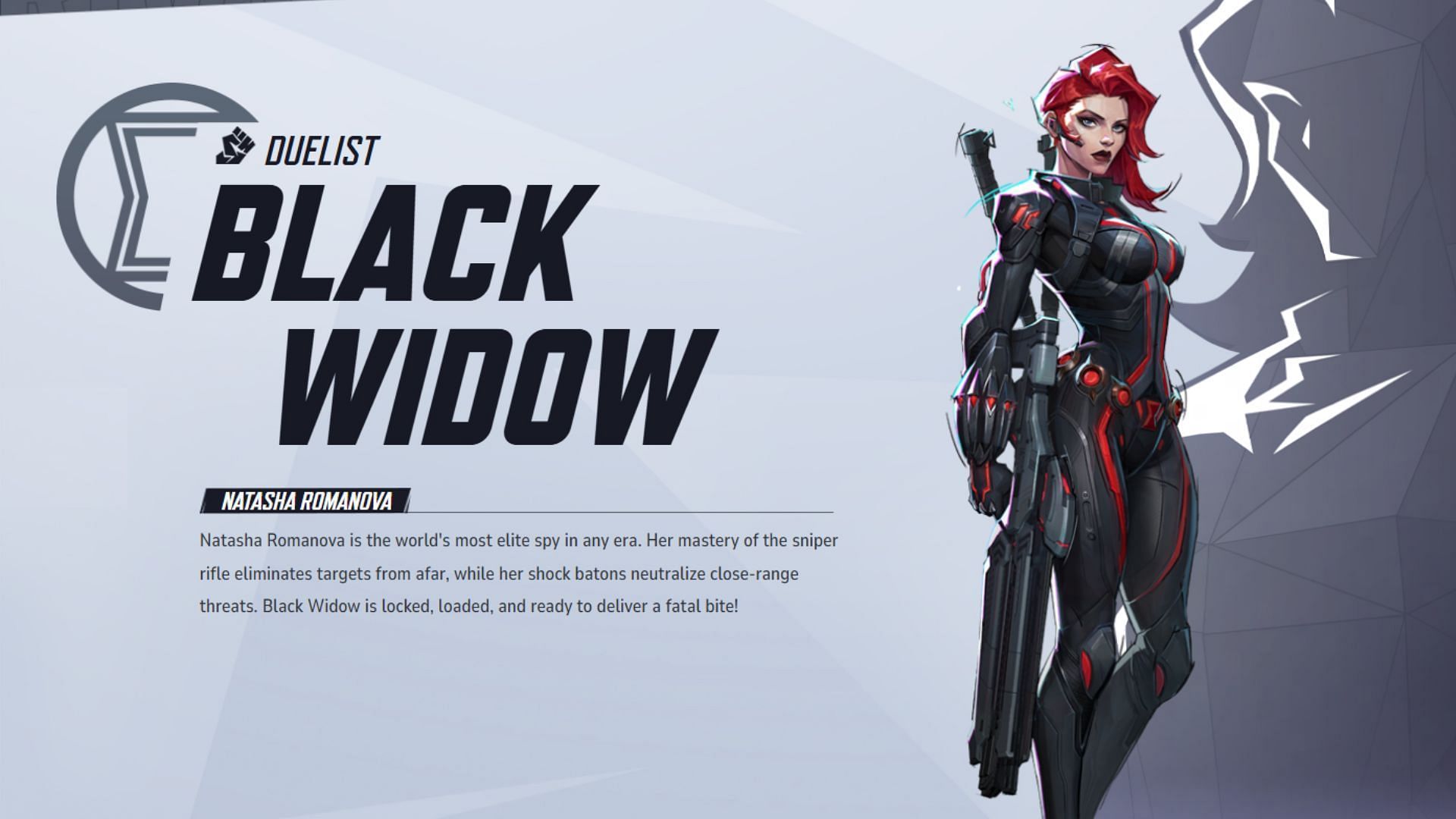 Black Widow serves as a great companion for Winter Soldier in Marvel Rivals (Image via NetEase Games)