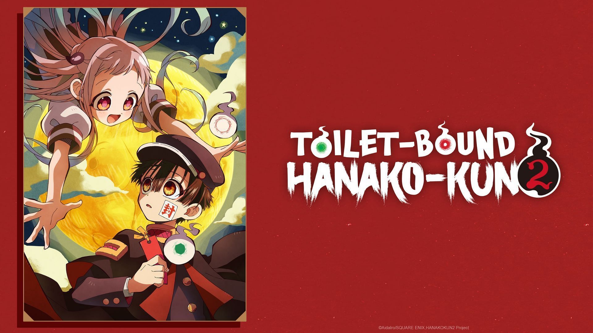 Toilet-bound Hanako-kun Season 2 anime title card (Image via Lerche)