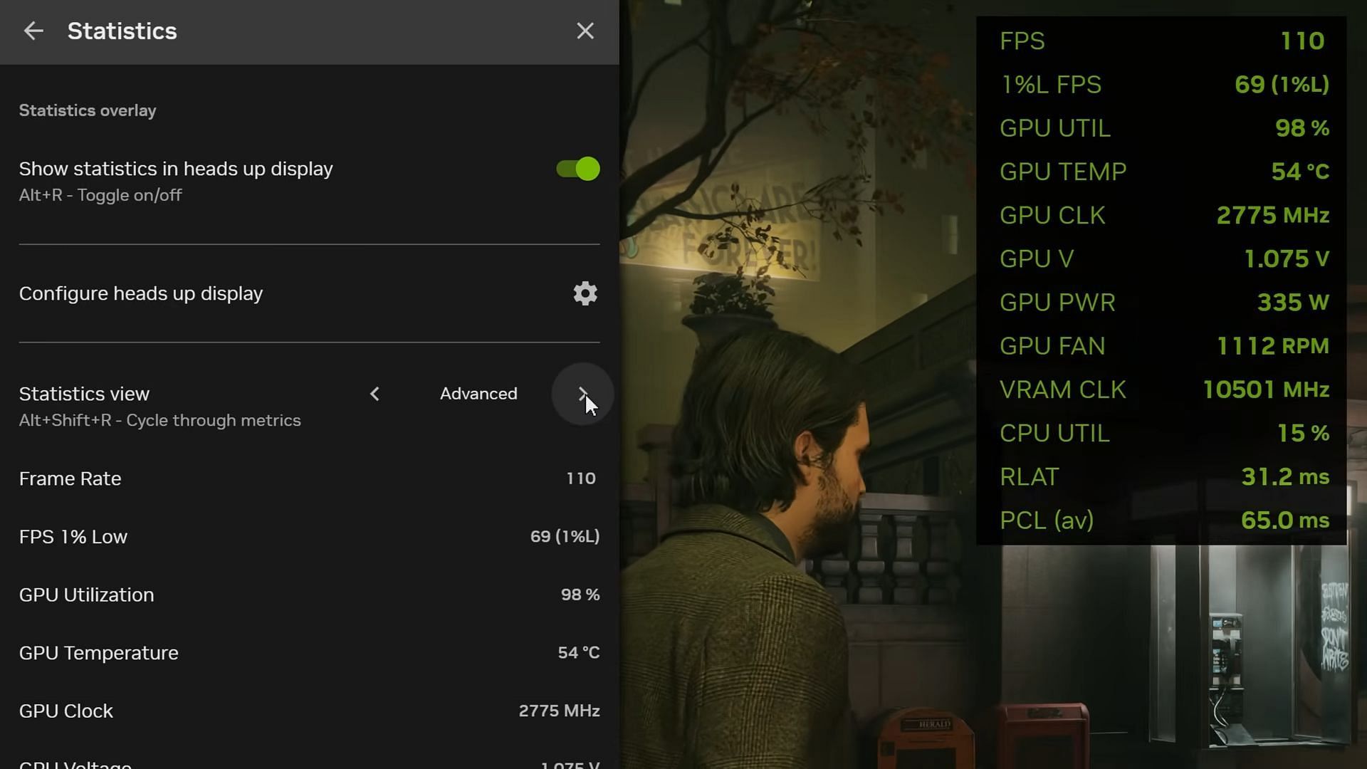 Nvidia app overlay (Image via Nvidia)