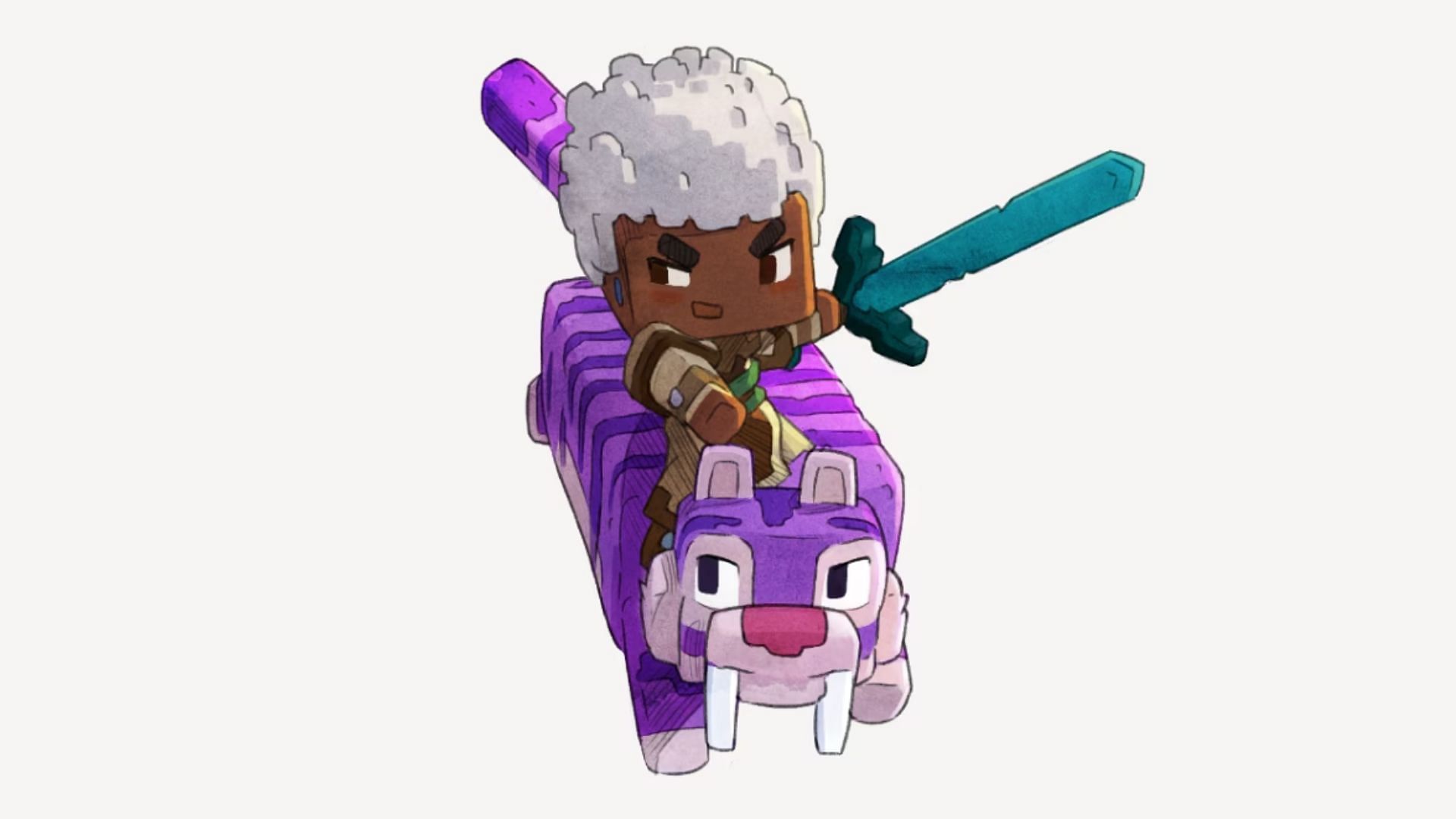 Regal tiger could have been a cool addition (Image via Mojang Studios)