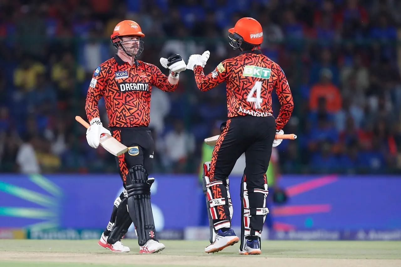 Travis Head and Abhishek Sharma will likely open for the SunRisers Hyderabad in IPL 2025. [P/C: iplt20.com]