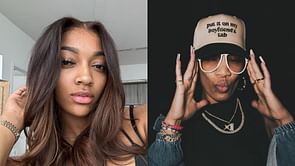 Angel Reese reacts to A'ja Wilson's "put it on my boyfriend's tab" hat