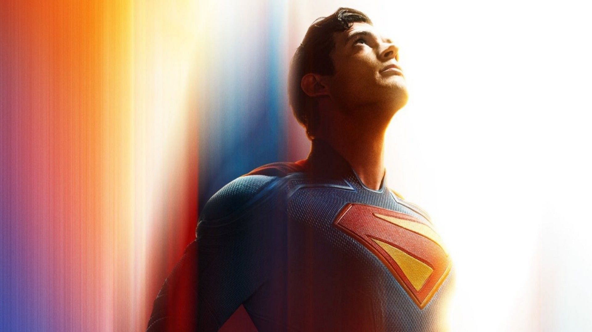 First poster for Superman (Image via @JamesGunn on X)