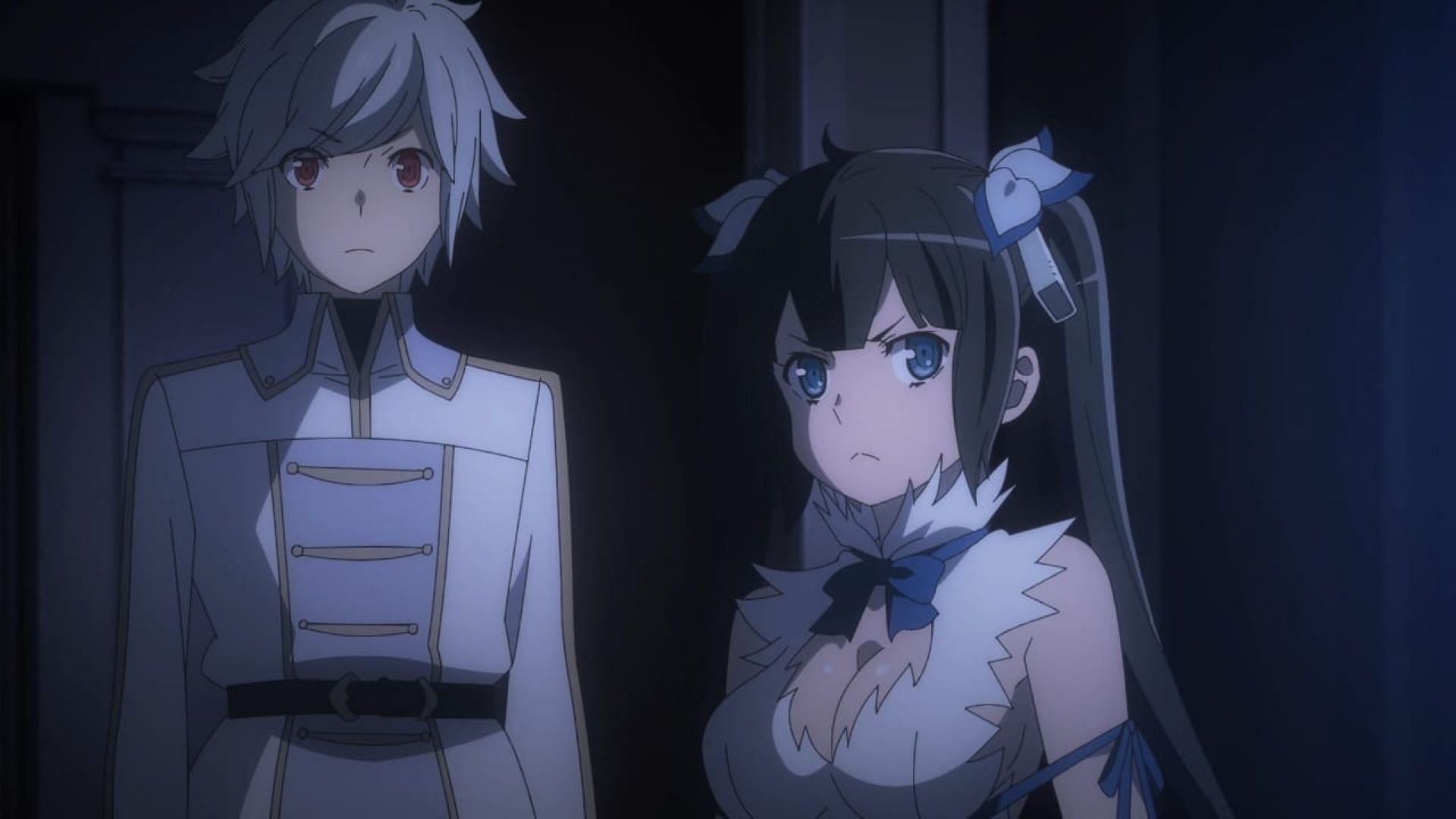 Bell and Hestia in the episode (Image via J.C.Staff)