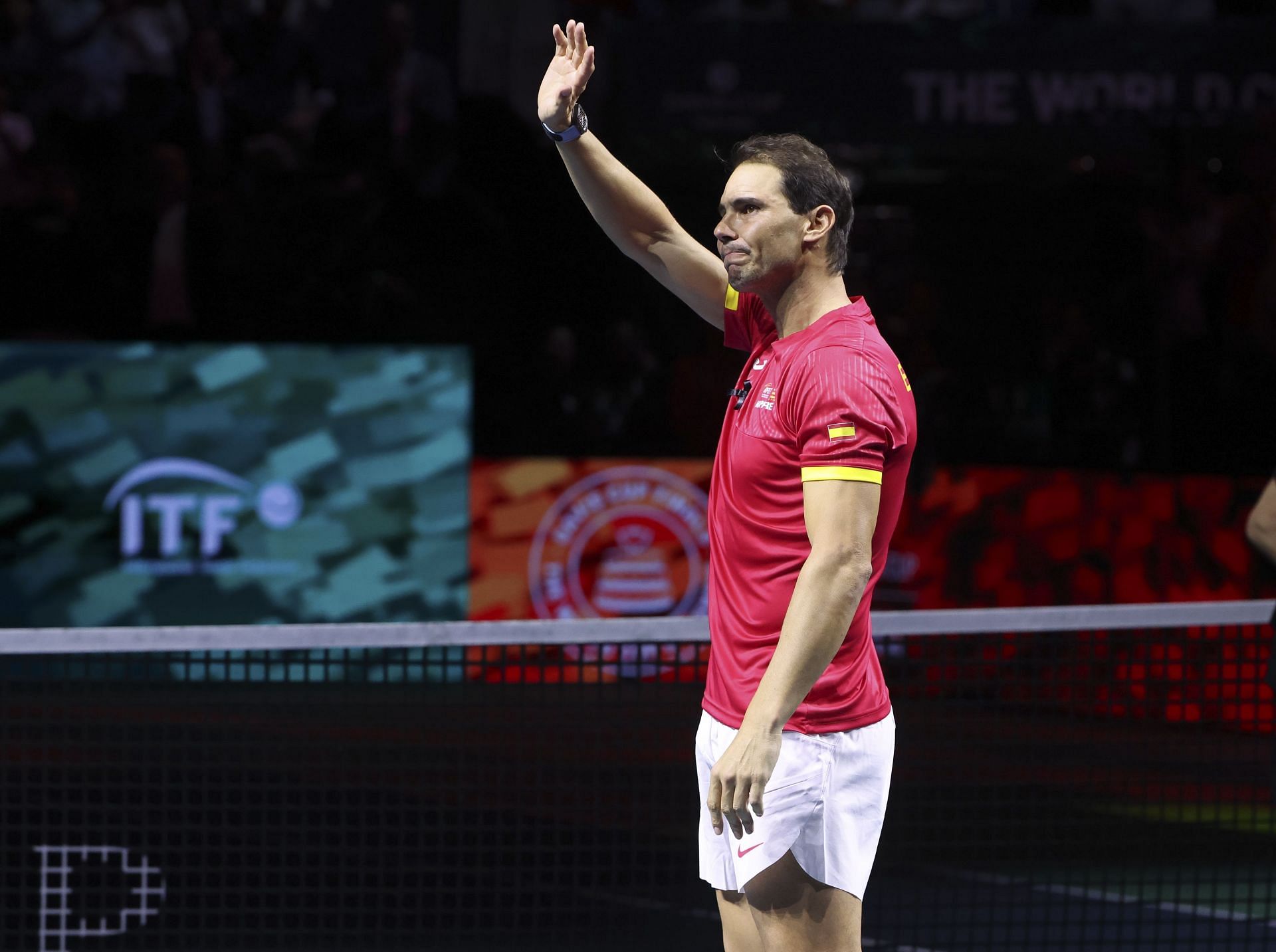 Rafael Nadal at the Davis Cup Finals - Quarter-Final - (Source - Getty Images)