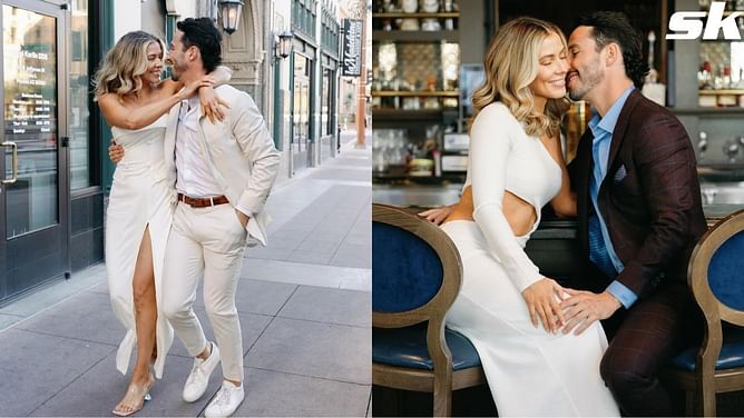 Alex Bregman's wife Reagan, Nick Castellanos' spouse Jessica react to Phillies catcher Garrett Stubbs and fiancee Evyn's pre-wedding celebration
