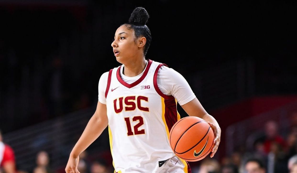 JuJu Watkins named named Player of the Week on Dec 9. IG image vista @uscwbb