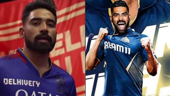 3 players who will play for GT in IPL 2025 after being at RCB in 2024 ft. Mohammed Siraj