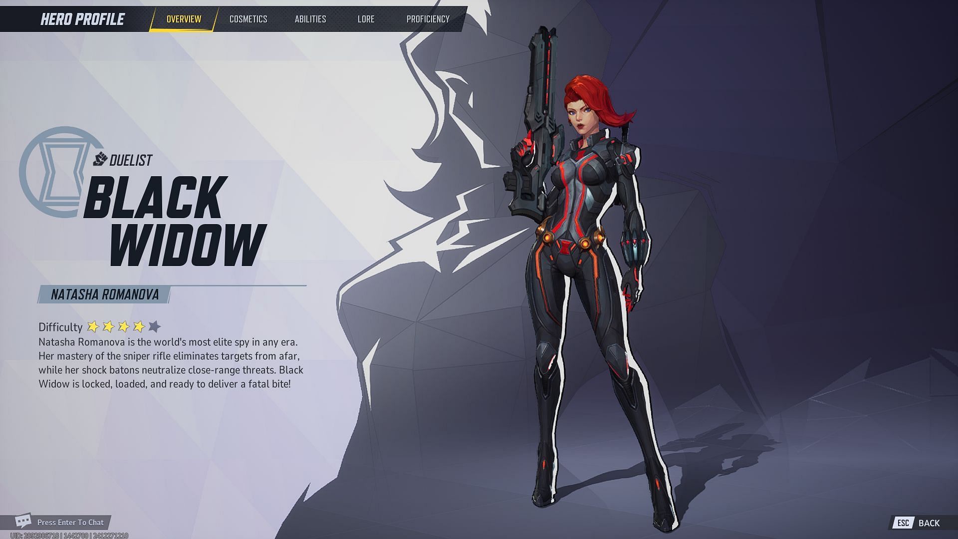 Black Widow is a counter to Marvel Rivals The Punisher (Image via NetEase Games)