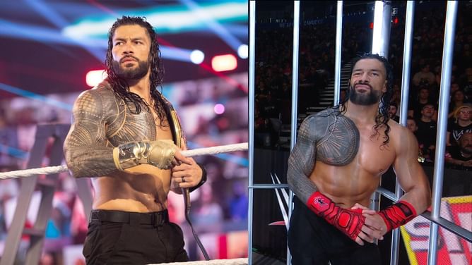 Roman Reigns sends authoritative message to Solo Sikoa and The Bloodline during his entrance at WWE Survivor Series