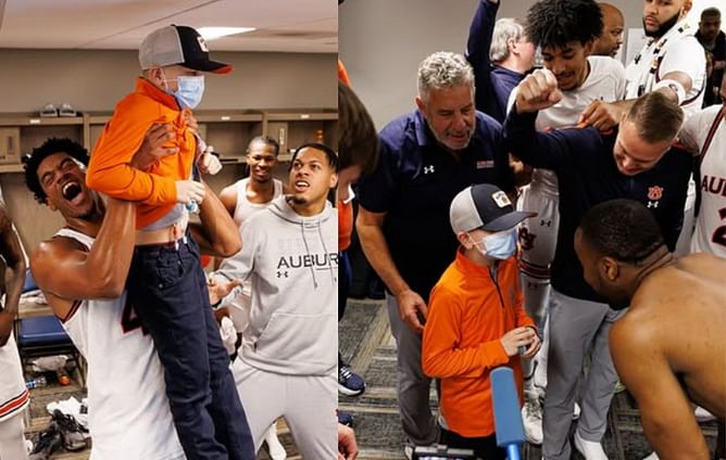 “Bruce Pearl and Auburn are such a blessing”: Fans emotional as Tigers give Christmas surprise to little fan battling cancer