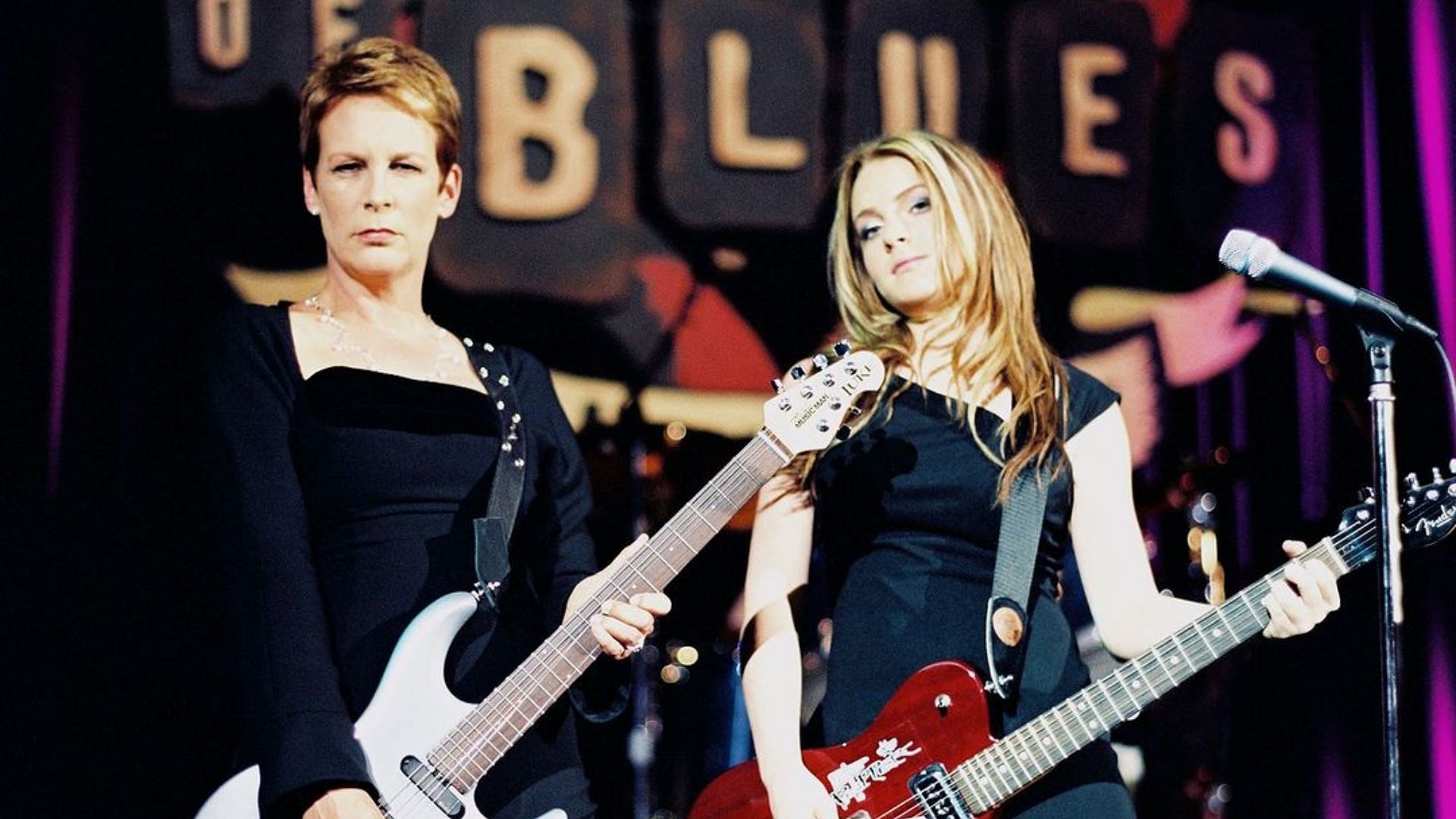 Jamie Lee Curtis and Lindsay Lohan as the mother-daughter duo in Freaky Friday (Image via Instagram/@disneyplus)