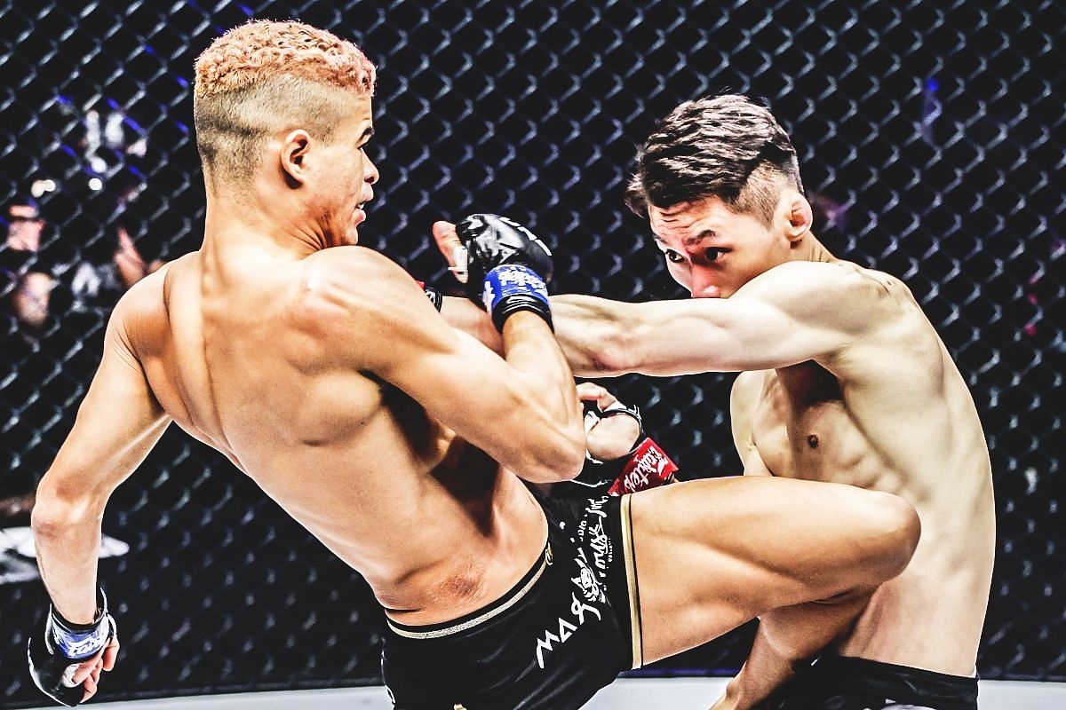 Fabricio Andrade fighting Kwon Won Il | Image credit: ONE Championship